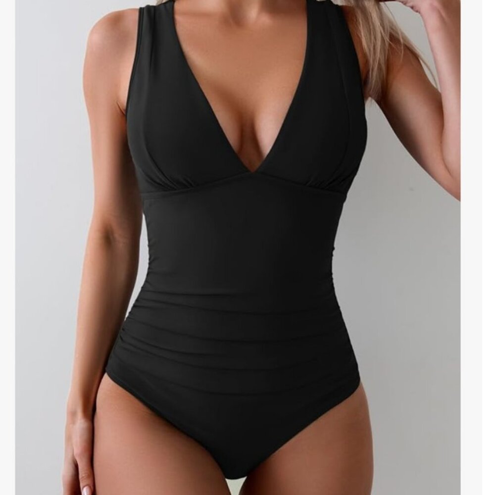 NWT Eomini is one piece swimsuit tummy control  S Small - Picture 3 of 8